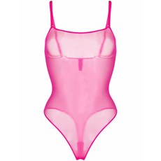 메종클로즈 코르 아 코르 네온 텅 스타일 바디수트