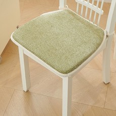 해피유통 프렌치 빈티지 스타일 패브릭 쿠션 사계절용 편안한 의자 방석, 25*35cm, 7