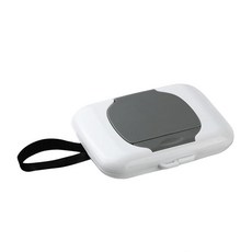 그레이 여행용 물티슈 홀더 물티슈 디스펜서 여행용 물티슈 케이스 재사용 가능한 습식 물티슈 컨테이너 박스 유모차 걸이식 디스펜서 리필 가능한 물티슈 케이스 안전 습식 보관, 그레이 여행용 물티슈 홀더, 물티슈 디스펜서, 여행용, 1개, 1개