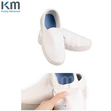 에어쿠션 미끄럼방지 발편한 크린룸 방진화 세균억제 가성비 청정슈즈 해썹 실험실 청정 통기성 ESD, 단일, 1개