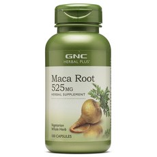 GNC 마카 루트 525mg 캡슐, 100정, 1개