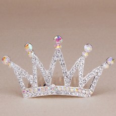 비너스 티아라, 1개, 실버_FREE