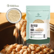 청국장가루 청국장 분말 국산 콩 100% 냄새없는 냄새안나는 발효청국장, 500g, 1개