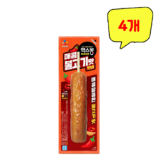 CJ 맥스봉 매콤 불고기맛 핫바, 4개, 65g