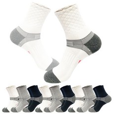 벗겨지지 않는 브이존 기능성 등산양말 러닝 스포츠 아웃도어 이중쿠션, 1세트, 혼합