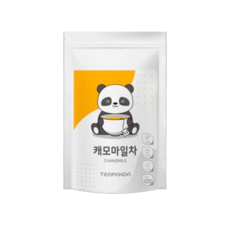 티판다 캐모마일차 잎차 생분해 삼각티백, 1개, 100개입, 1g