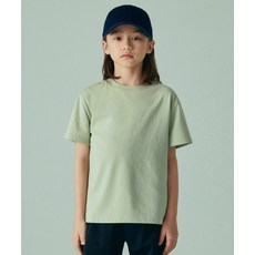 무신사 스탠다드 MUSINSA STANDARD KIDS 릴렉스드 크루 넥 티셔츠 [페일 그린] MKCTS5K04-PN 418598
