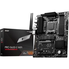MSI PRO B650-S WiFi Pro 시리즈 마더보드AMD Ryzen 900080007000 시리즈 프로세서 AM5 DDR5 PCIe 4.0 M.2 슬롯 SATA 6Gbs, PRO B650-S WIFI V1