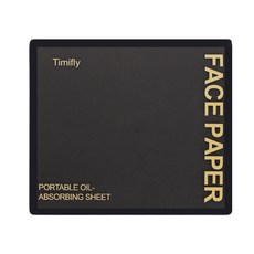 Timifly 攜帶式吸油面紙, 1組, 100入