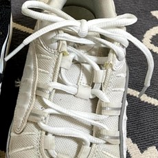 흰색 우동신발끈 나이키 운동화 호환용 통통한 우동끈 120cm