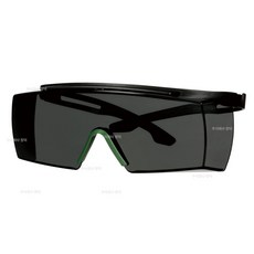 3M 보안경 SF3750AS IR5.0 검정 OTG 시큐어핏 용접용 고글 눈 보호 안티스크래치 코팅, 회색, 1개