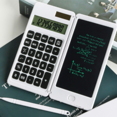 노트패드 계산기, 1개, 화이트