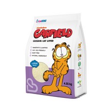 가필드 천연 카사바 고양이모래, 4.55kg, 1개, 퍼플(굵은입자)