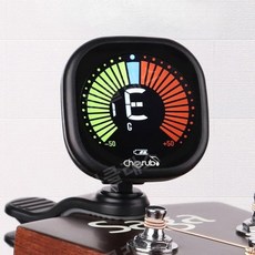 기타 튜너 튜닝 스트링 우쿨렐레 배터리 튜너GA2 기계 기타튜너 조율 기타조율, 튜너WST670화이트+ 증정