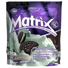 SYNTRAX Matrix 5.0蛋白質巧克力夾心餅 薄荷風味, 1個, 2.27公斤