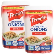 프렌치스 크리스피 프라이드 어니언 오리지널, 79g, 2개