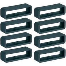 패티킬 시계 밴드 홀더 루프 스마트 스포츠용 범용 실리콘 교체용 스트랩 키퍼 부품