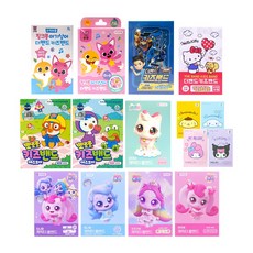 NEW 캐릭터 키즈밴드 (표준형/혼합형/원형), 헬로카봇 16매입 (표준형)