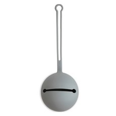 Mushie 嬰兒矽膠奶嘴盒, Stone, 1個