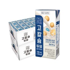 건국대학교 건국두유 고칼슘 두유 48팩/유산균 함유, 190ml, 48개
