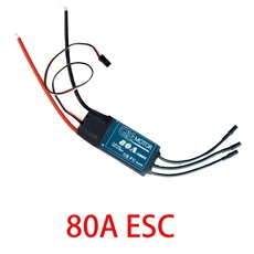 QX-MOTOR 64mm EDF 세트 3s 4s 6s 브러시리스 모터 12 블레이드 덕트 팬 60A 80A esc RC 비행기 모델 호환, 1개