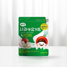 동결건조 아이과자 사과엔요거트 간식, 16g, 1개