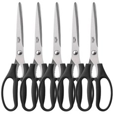냉면가위 묶음 양손형 주방가위 김치용 고기용, 10개, 홈쉐프주방가위