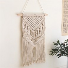 두루픽 내추럴 마크라메 모빌 드림캐쳐 벽장식 캠핑 방꾸미기 썬캐쳐