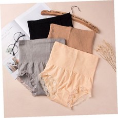 여성 보정속옷 하이웨스트 거들 복부압박 레이스 팬티 몸매보정