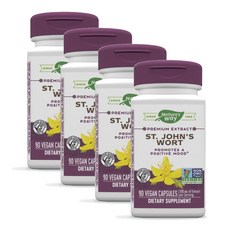 네이처스웨이 세인트존스워트 추출물 300mg 캡슐 Nature's Way St. Johns Wort Extract, 4개, 90정