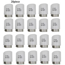 매니폴드 전기 열 액추에이터 바닥 난방용 구동 모터 정상 개방 폐쇄 220V, 02 5piece, 04 24V NC, 01 안심배송
