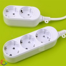 3보급창고 멀티탭 2구 3구 연장선, 3구 1.5M, 1개