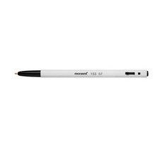 모나미 153 볼펜 0.7mm, 01 Black, 12개