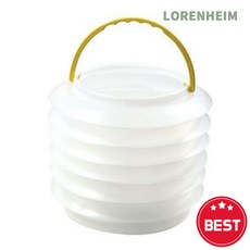 로렌하임 단아미 자바라 물통 대 160x130 5개 휴대용 야외미술 작업보조도구