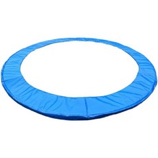 트램폴린 커버 원형덮개 충돌방지 방방 방방이 프레인, 블루-15피트 4.57m