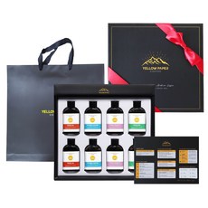 옐로우페이퍼커피 커피선물세트 8종 더치커피원액 800ml + 쇼핑백, 1세트, 1개, 8개입