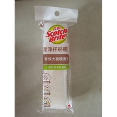 3M 百利好潔淨杯刷2入補充刷（48489）- 輕鬆清潔各式杯款，替換刷頭設計，環保經濟, 1個, 白色