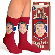 메이저 리그 양말 - NHL 몬트리올 캐나디언스 다양한 선수 하키 팬 홀리데이 선물 유니 의류(사이즈 7-13)