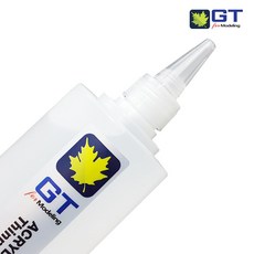 지티포모델링 타미야 바예호 군제 아크릴 신나 대용량 500ml, 1개