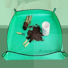 아옹샵 분갈이 매트 김장 방수 텃밭 원예 100x100cm 텃밭용품, 1개