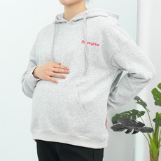 [파격할인] 예비엄마를 위한 데일리 임부복 피셔프라이스 임부복 후드티 그레이