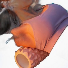 로즈밀 폼롤러 스트레칭 마사지롤러 33cm 블루 등마사지 마사지폼, 상세페이지 기재