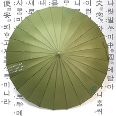 경복궁 수문장 우산 답례품 인쇄 제작 골프 장우산, 그린, 1개
