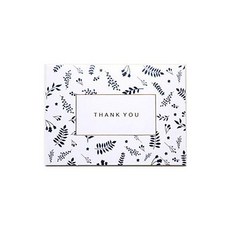 감사 미니메세지카드 봉투 세트, 01, 90개