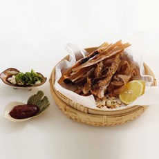 해맑은푸드 조미 마른오징어 몸통, 600g(특왕대)5미, 1개