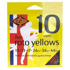 Rotosound Roto Yellows 電吉他弦 鎳合金 10-46, 1個, Roto Yellows 10-46