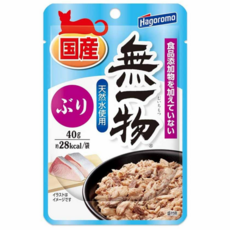 Hagoromo 無一物 貓餐包 鰤魚口味 40g 無添加物 國產 人類食品級品質把關, 1個, 鰤魚