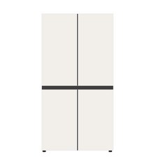LG 디오스 오브제컬렉션 STEM 베이직 냉장고 매직스페이스 860L 방문설치, T875MEE141
