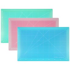 아트메이트 투명컷팅매트 A3 450x300mm 투명그린, 7개