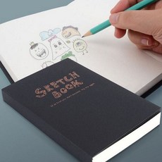취미 공책 미술용 스케치용 스케치 a5 그림 연습장 무지 드로잉+지알트레이딩Shop, 빠른배송